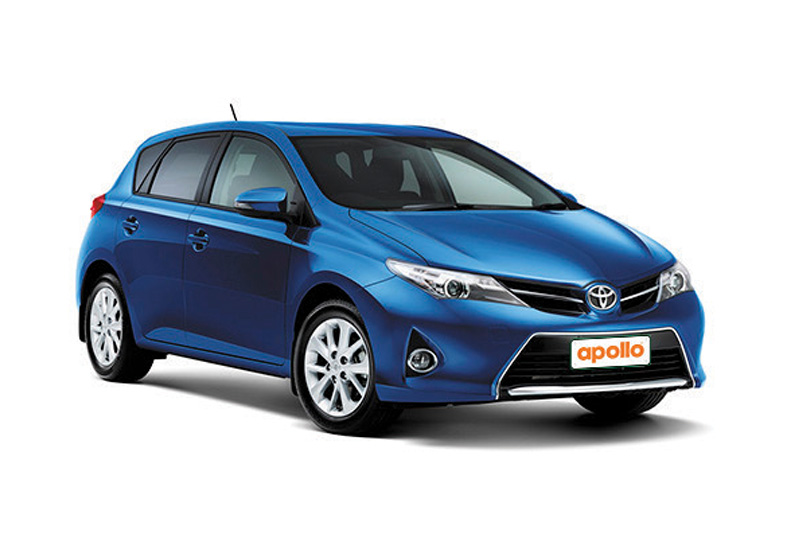 Toyota Corolla rental car