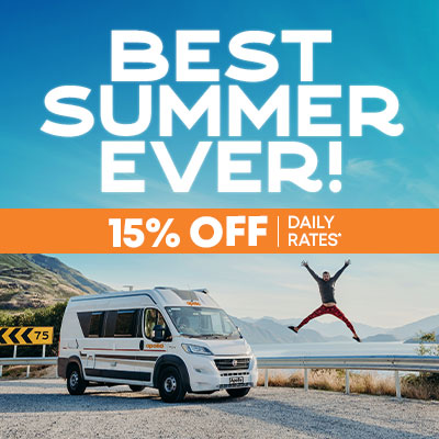 Apollo Best Summer Ever! 15% Off Campervans Special