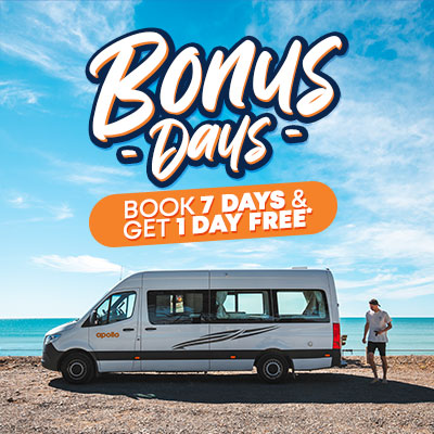 Get a free day of camper hire this Spring with Apollo