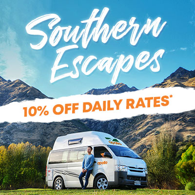 Apollo Southern Escapes 10% Off Christchurch Road Trips