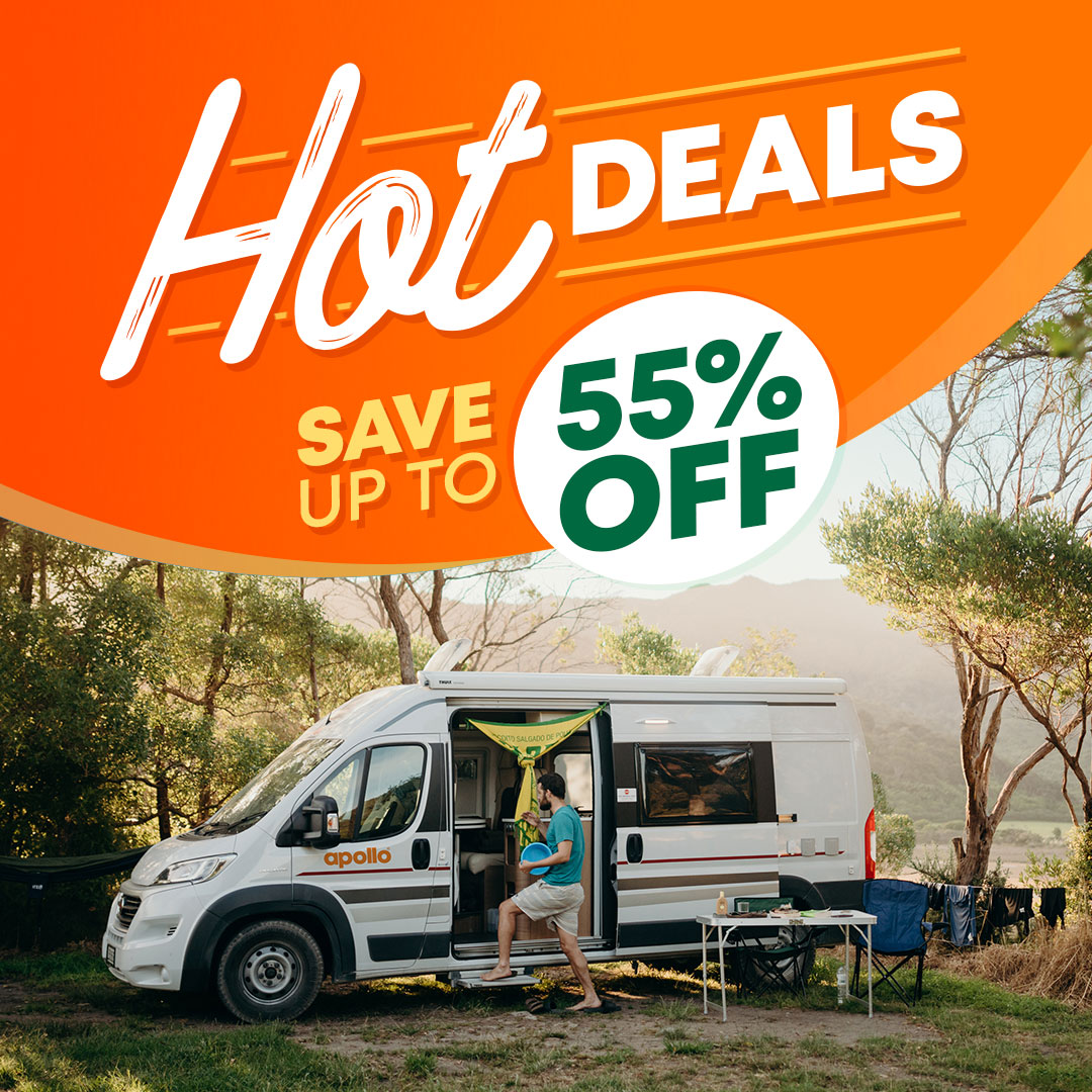 Apollo Hot Deals Save Up To 55% off Road Trips Australia Wide