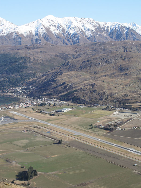 Queenstown Airport, New Zealand