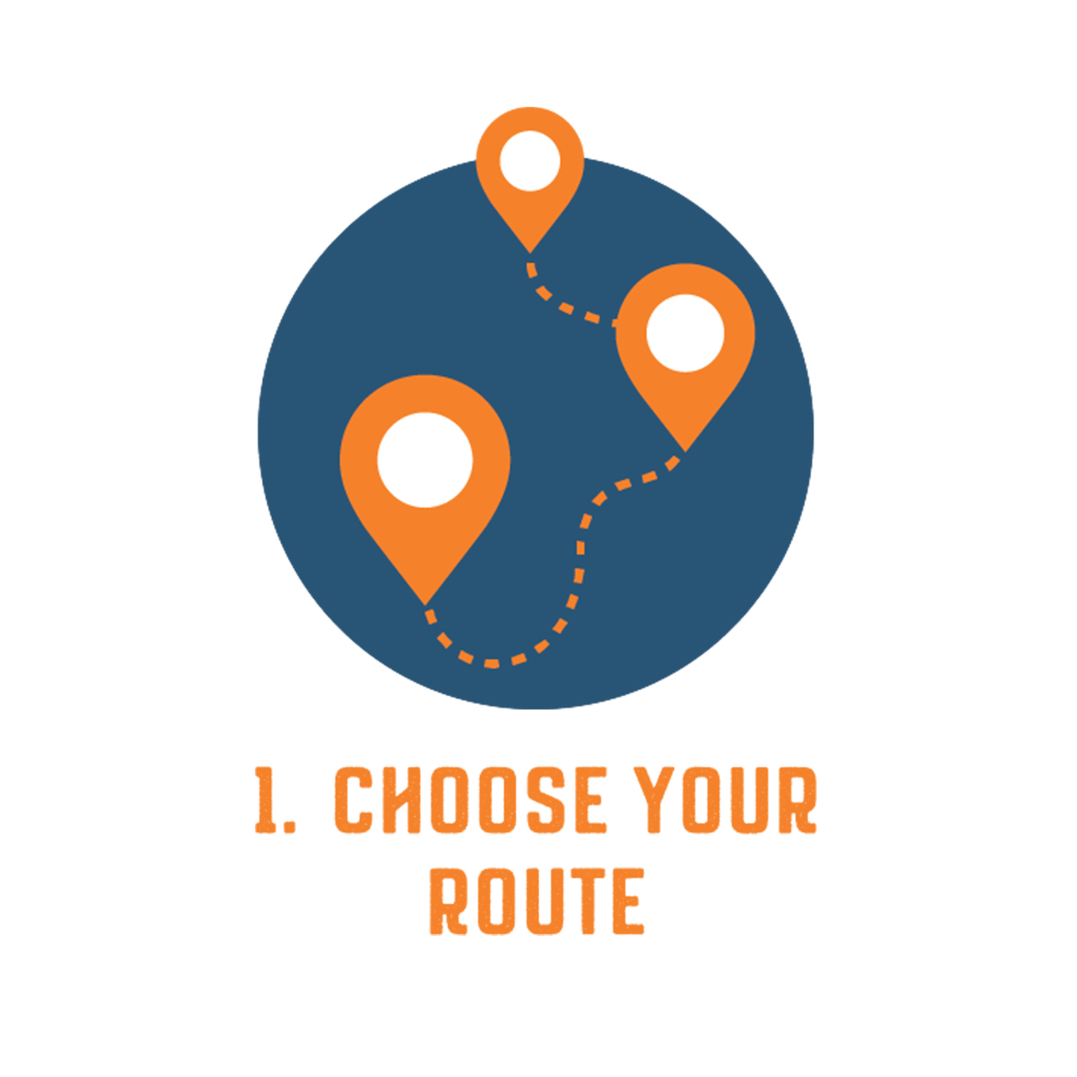 Choose Your Route Icon