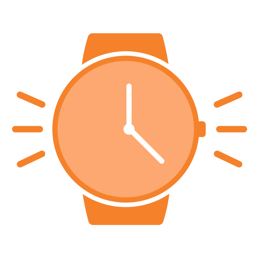 watch orange icon
